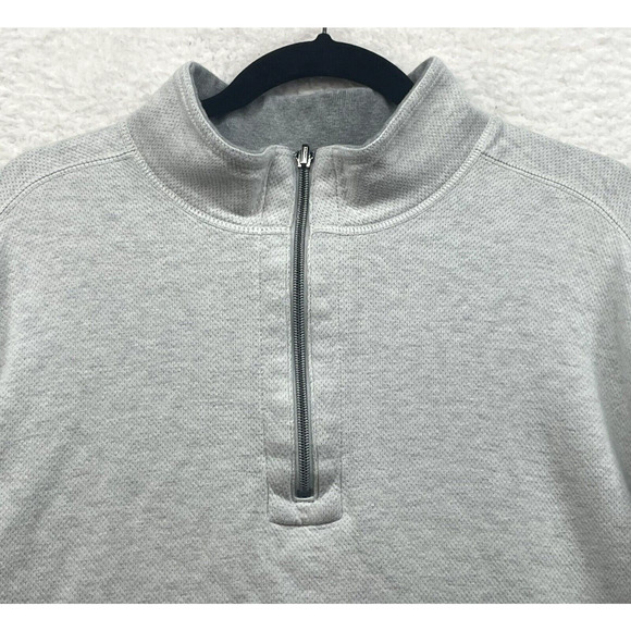 Tommy Bahama Sweatshirt Mens Extra Large Flipshore 1/4 Zip Reversible Sweater - Picture 3 of 11